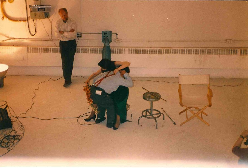Performance at "Art Transition", CAVS, 1990 - Photo A. Bureaud