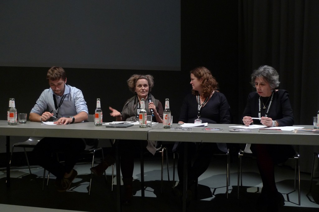 Le comité d’éthique réuni à Transmediale  (photo Lucas Evers)