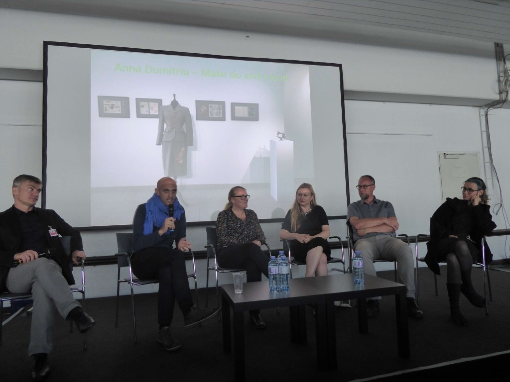 FEAT Panel at Ars Electronica, image Annick Bureaud