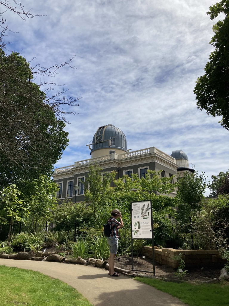 Leiden Observatory in the Hortus Botanicus